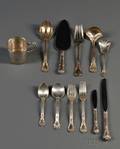 Gorham Sterling Silver Chantilly Pattern Sterling Silver Flatware Service DProvidence Rhode Island 20th century comprising thi