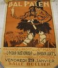 Bal Paien LEcole Nationale des BeauxArts Lithograph Poster