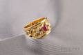18kt Gold Ruby and Diamond Ring