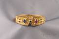 18kt Gold and Gemset Bracelet