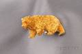 18kt Gold Bear Brooch