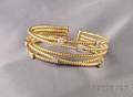 18kt Gold and Diamond Bracelet
