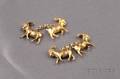 14kt Gold Goat Cuff Links
