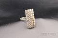 18kt White Gold and Diamond Ring