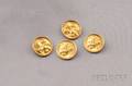 Four Art Nouveau 14kt Gold Buttons Carter Gough  Co