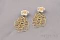 18kt Bicolor Gold Olympia Earpendants Buccellati