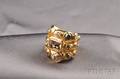 18kt Gold Colored Diamond and Diamond Ring David Webb
