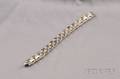 Platinum and Diamond Moving Staircase Bracelet
