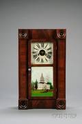 Empire Mahogany Shelf Clock by Chauncey Jerome