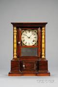 Rosewood London Mantel EightDay Chronometer Shelf Clock by Atkins Clock Company