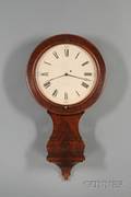 Mahogany Gallery Wall Clock by J N Dunning