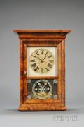 Mahogany Shelf Clock Attributed to EC Brewster