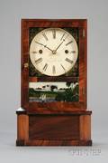 Mahogany Shelf Clock by JC Brown