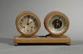 Chelsea Ships Bell Desk Set Clock and Barometer with Thermometer