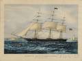 Nathaniel Currier publisher American 18131888 CLIPPER SHIP NIGHTINGALE