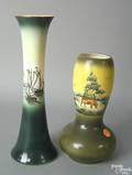 Two Haynesware vases
