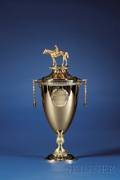1947 Kentucky Derby Gold Winners Trophy and Commemorative Mint Julep Cup