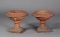 Pair of Terracotta Garden Urns