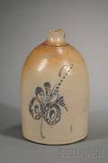 Cobalt Decorated Stoneware Jug