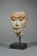 Molded Copper Brass and Zinc Ventriloquists Dummy Head