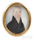 Portrait Miniature of Captain Nathaniel Coit Allen