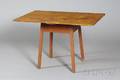 Redpainted Pine and Maple Tavern Table