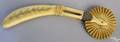 Carved bone pie crimper 19th c
