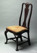 Boston Queen Anne mahogany dining chair ca 1750