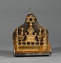 Dutch Brass Hanukkah Lamp
