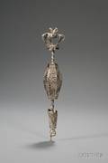 Russian Silver and Silver Filigree Torah Pointer