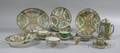 Twenty Pieces of Assorted Chinese Export Porcelain Rose Medallion Tableware