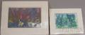 Two Unframed Color Intaglio Prints on Paper Underwater View