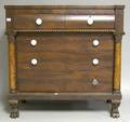 Pennsylvania Empire mahogany chest of drawers