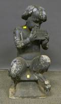 Cast Lead Garden Figure of Pan