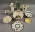 Nine Assorted Wedgwood Ceramic Table Items
