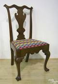 Pennsylvania Queen Anne walnut dining chair ca 1750