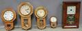 Ogee and Four Other Wall Clocks