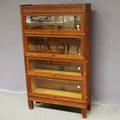 GlobeWernicke Oak Fourstack Barristers Bookcase
