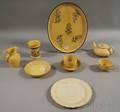 Nine Pieces of Wedgwood Caneware