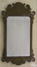 Chippendale mahogany looking glass 18th c