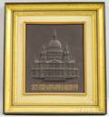 Wedgwood Black Basalt St Pauls Cathedral Plaque