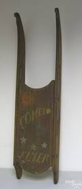 Painted Comet Flier sled