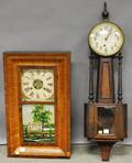 Ingraham Nile Banjo Clock and Henry Smith Ogee Clock