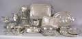 Large group of silver plate
