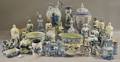 Approximately Thirtyeight Pieces of Delft and Delftstyle Decorated Ceramics