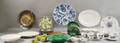 Group of Mostly Ceramic Decorative Tableware