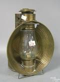 Tallin Mfg Co brass oil lantern