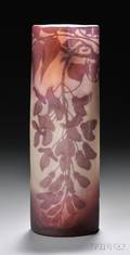 Galle Cameo Glass Vase