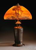 Handel Reversepainted Table Lamp