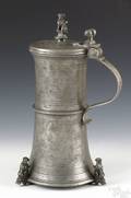Rare Viennese pewter guild flagon ca 1575